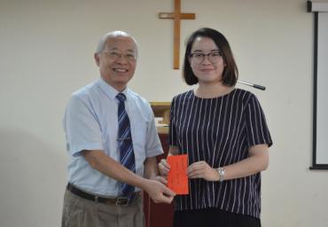 授領2018學年第2學期獎學金